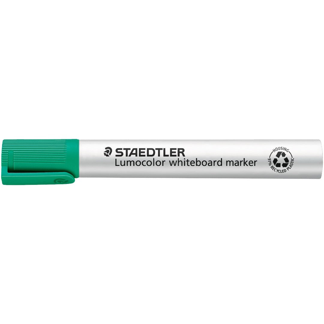 Staedtler Whiteboardpenna Lumocolor 2mm Grön 10/fp