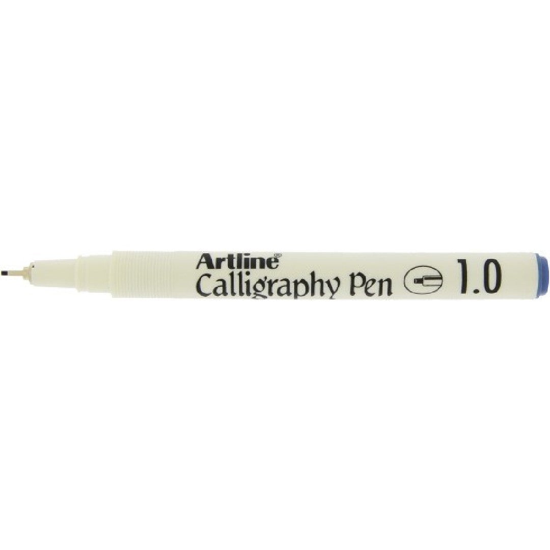 Artline Kalligrafipenna 1,0mm Blå 12/fp