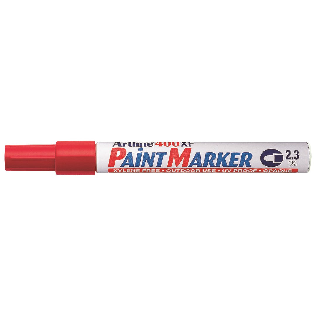 Artline Märkpenna 400XF Paint Rund Spets Röd