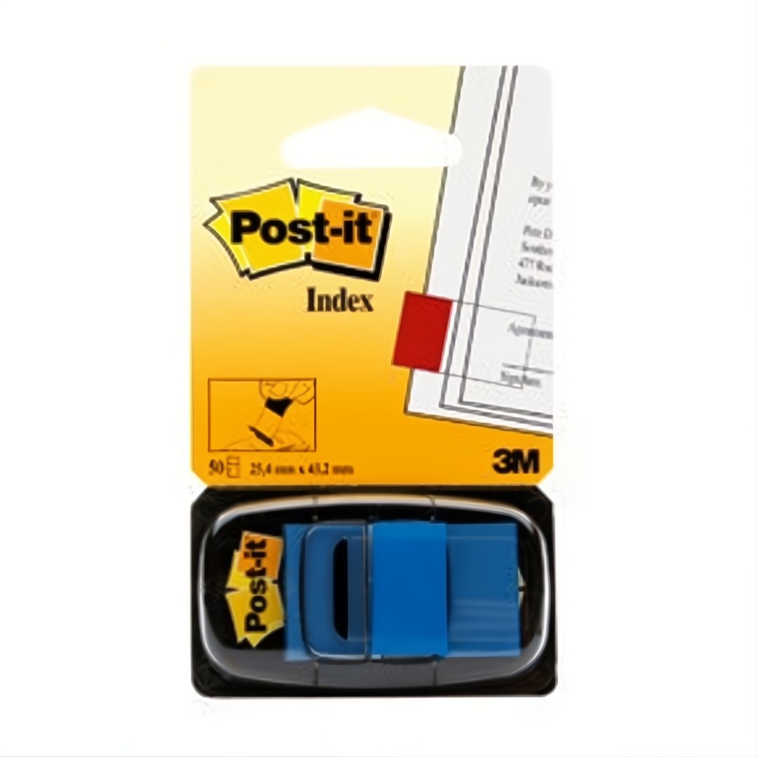 Post-it Indexflikar 680-2 Blå 2x50/fp