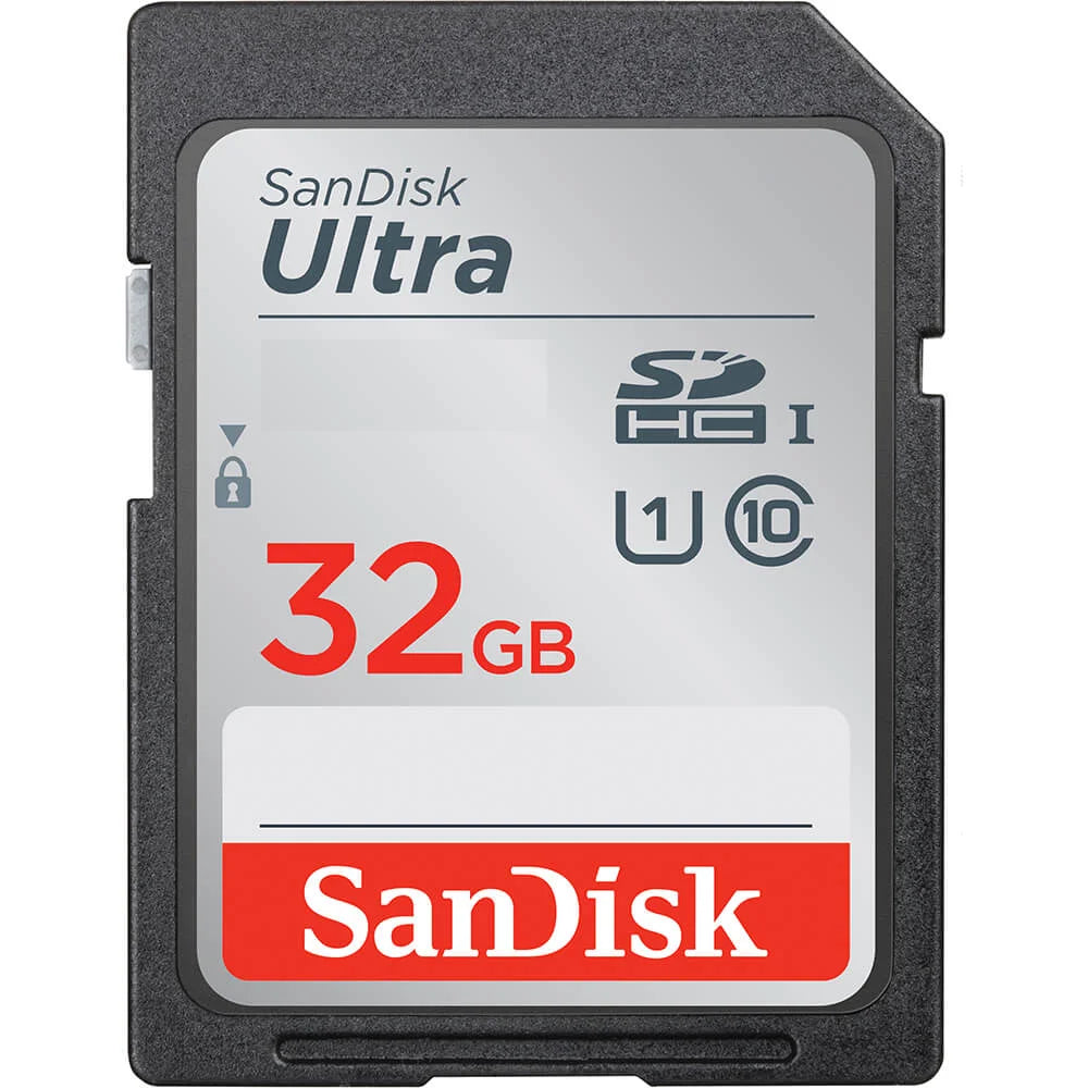 SanDisk Minneskort SDHC 32GB Class 10