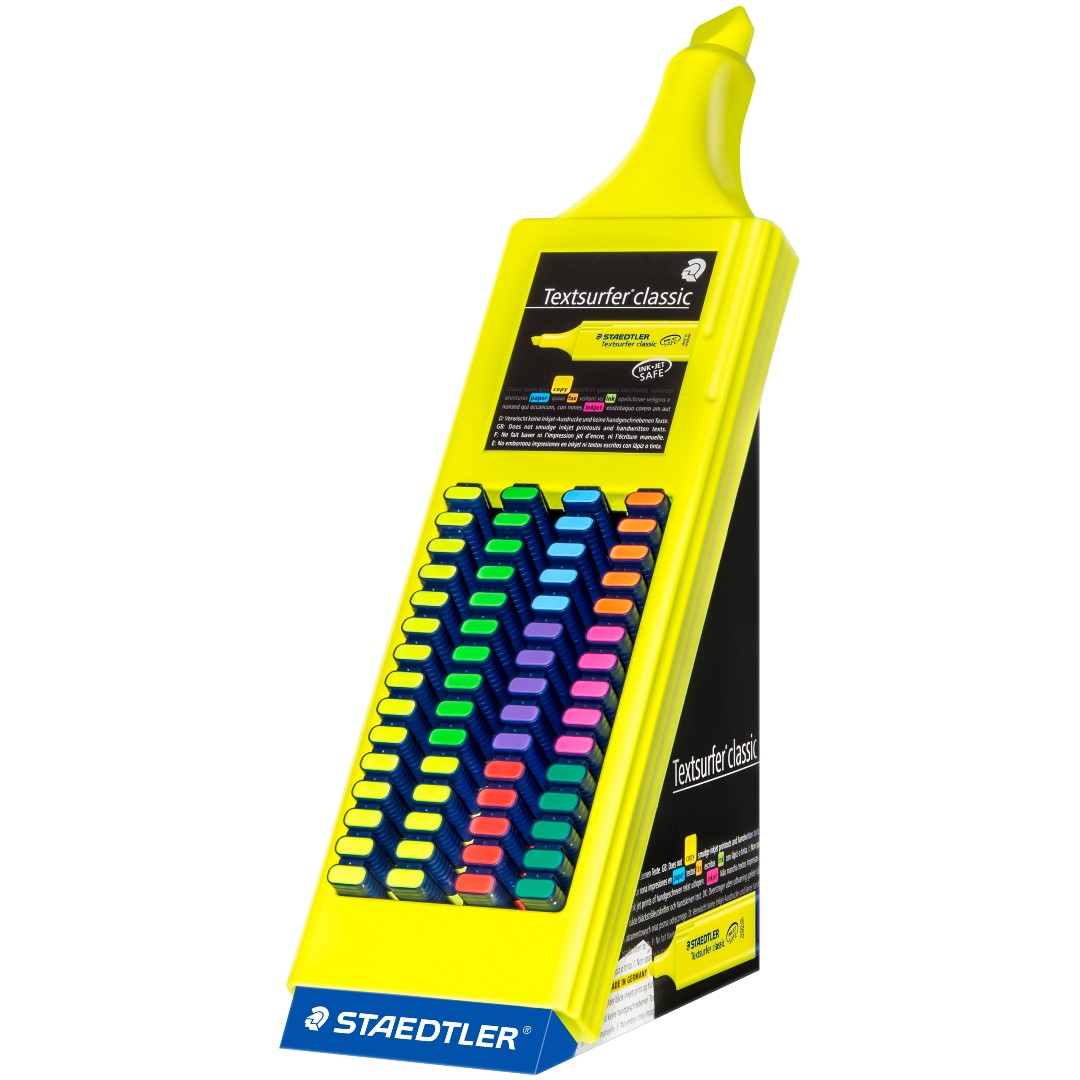 Staedtler Överstrykningspenna Textsurfer Classic Assorterade Display 200