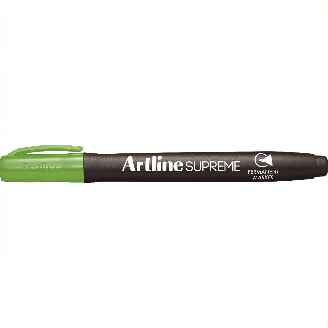 Artline Supreme Märkpenna Rund Spets Ljusgrön 12/fp