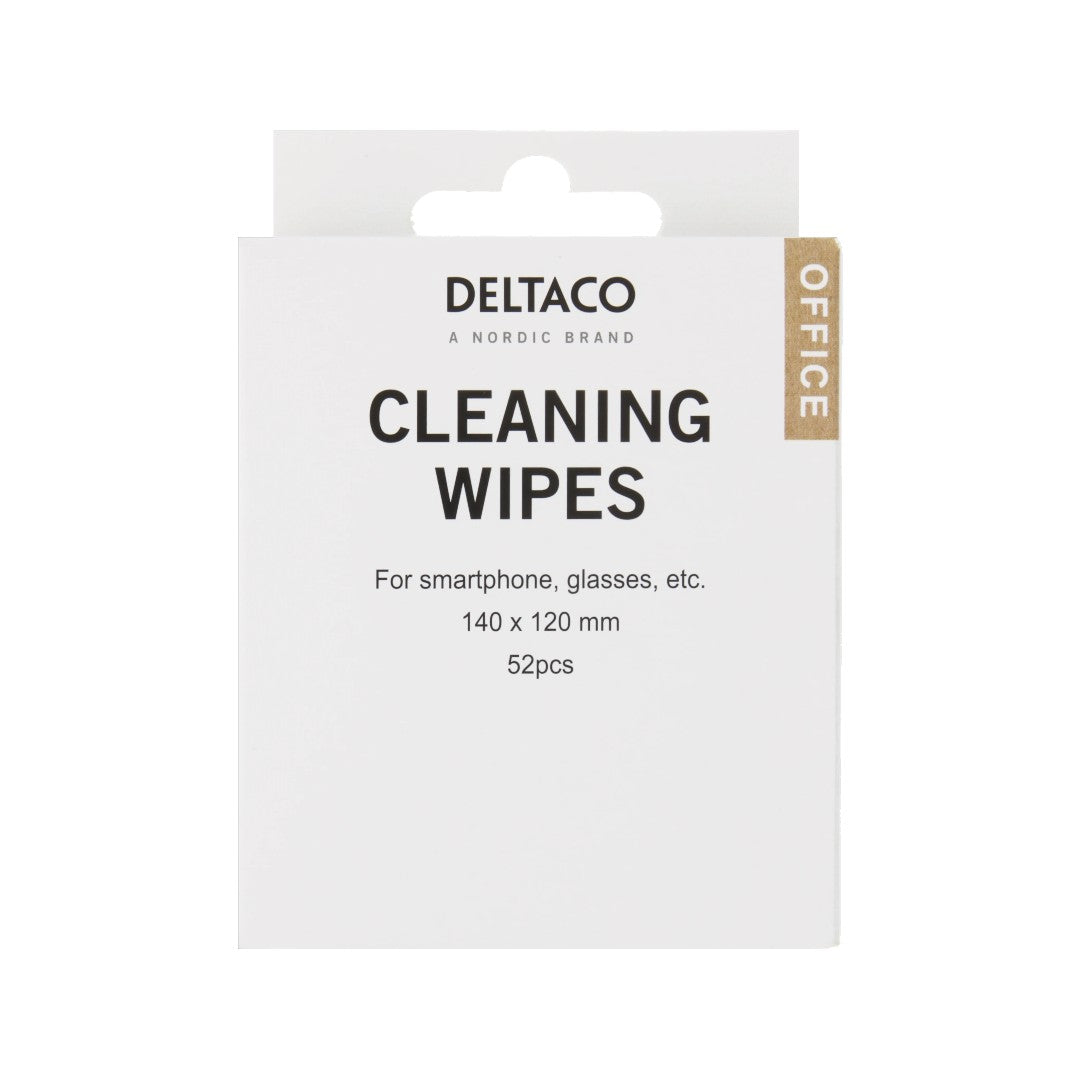 Deltaco Rengöringsdukar Multi 52/fp