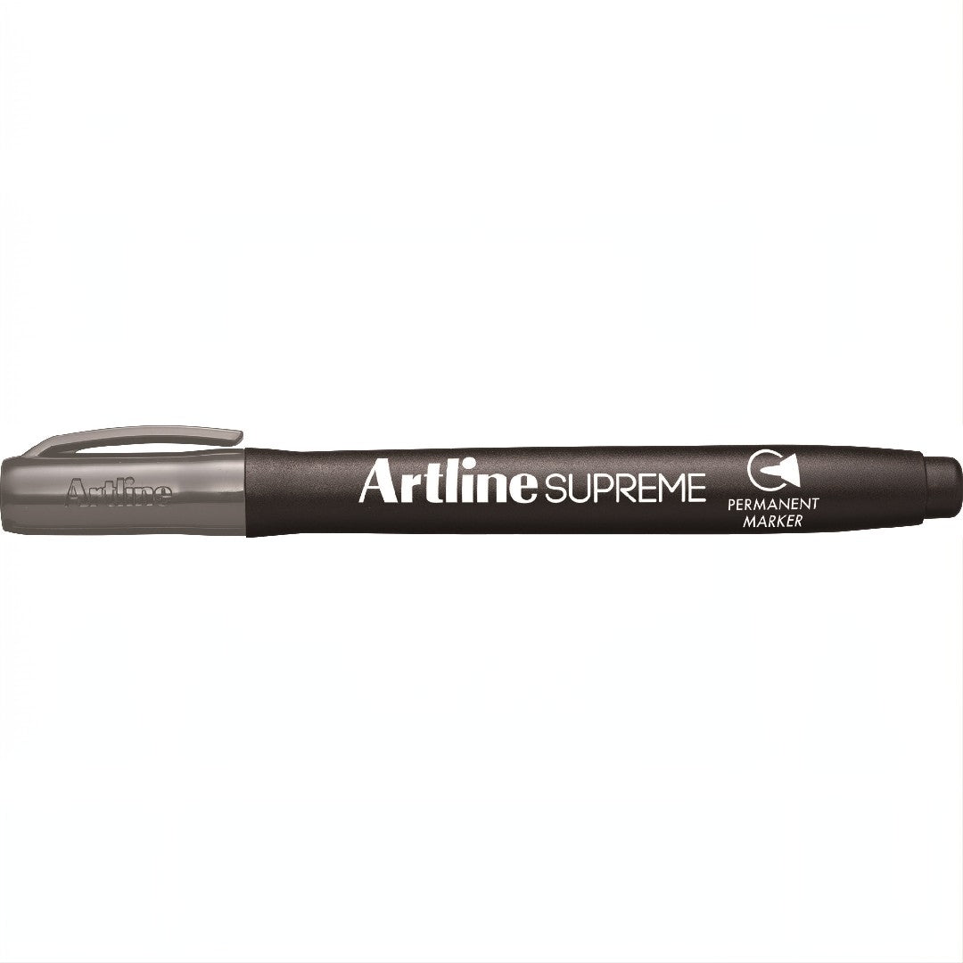 Artline Supreme Märkpenna Rund Spets Grå 12/fp