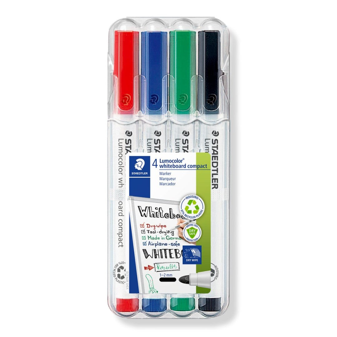Staedtler WB-Penna Lumocolor Compact 4 Färger