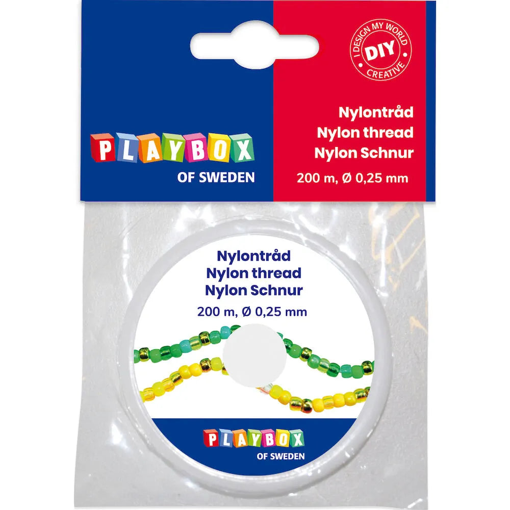 Playbox Nylontråd 0,25mm 200m
