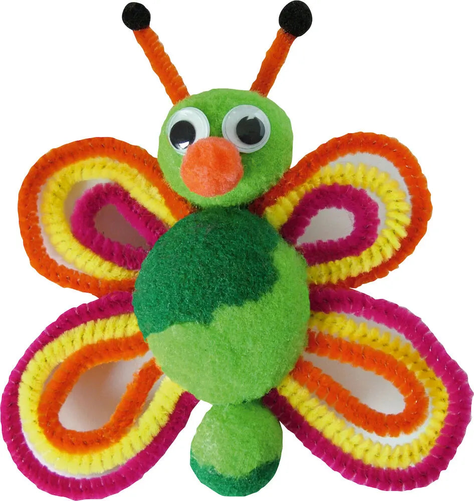 Playbox Pompombollar Sorterade Färger 100/fp