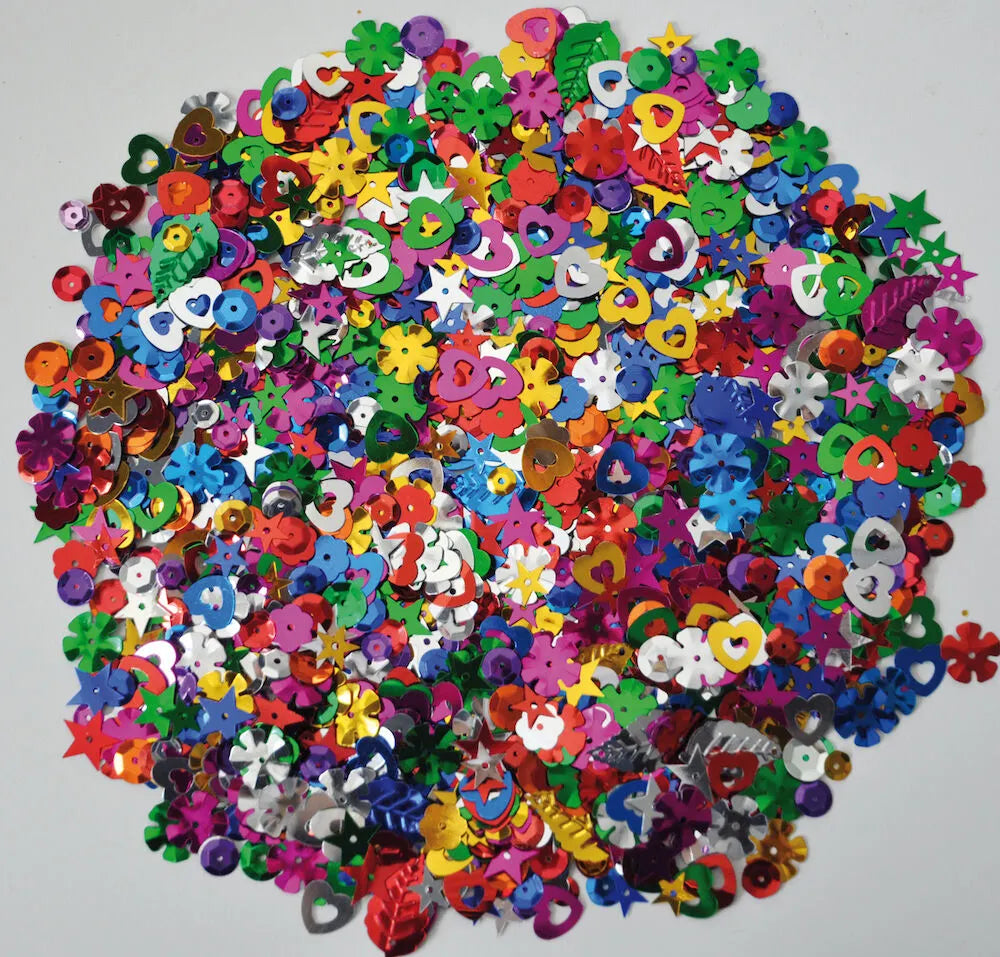 Playbox Paljettmix 6–24mm 100g