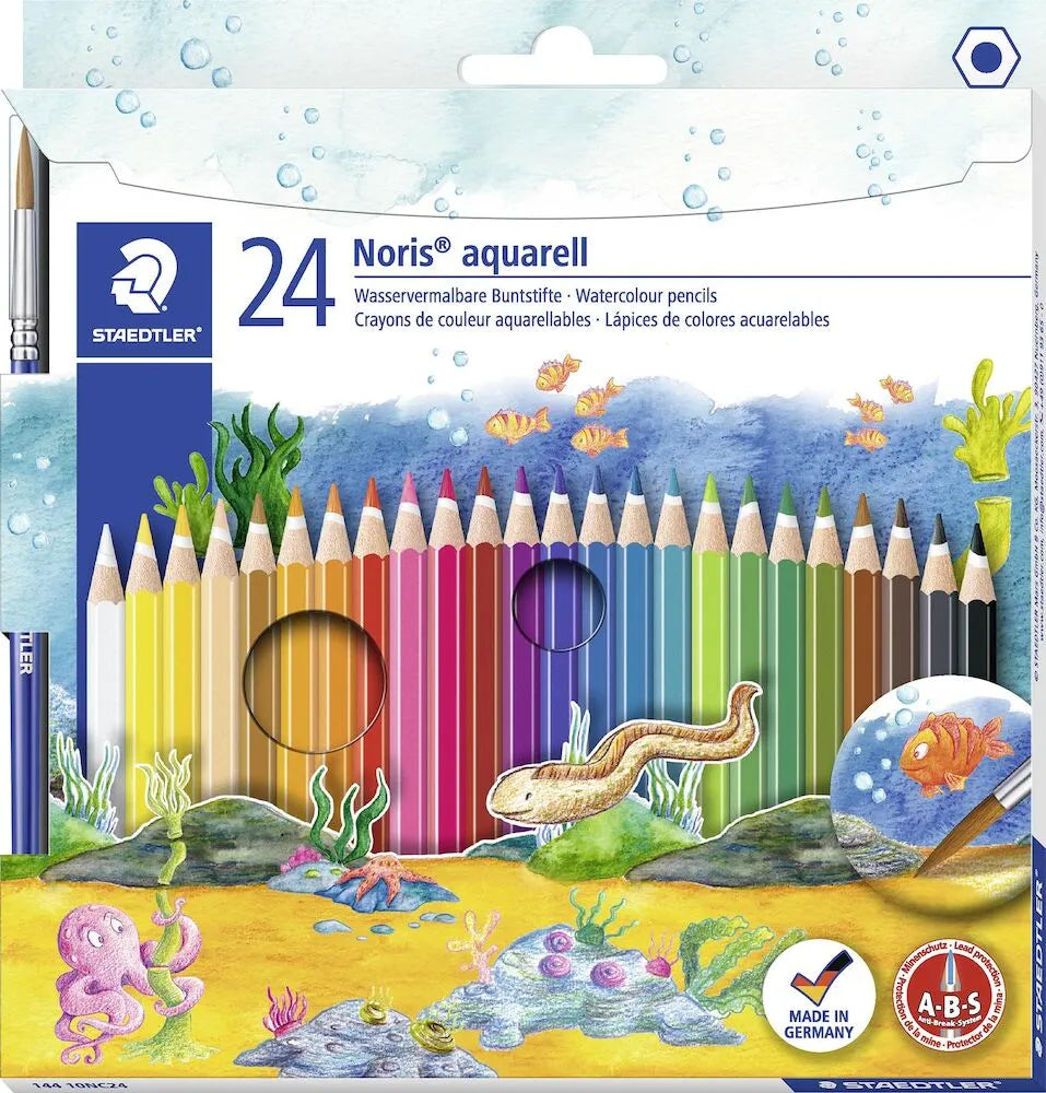 Staedtler Akvarellpennor Noris Club 24/fp