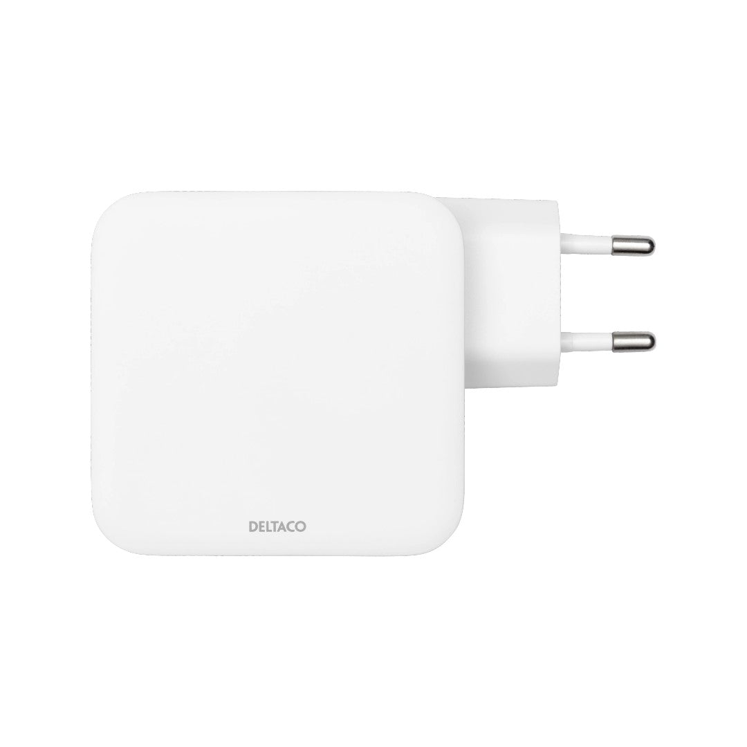 Deltaco USB-C Laddare 100W GaN-teknologi