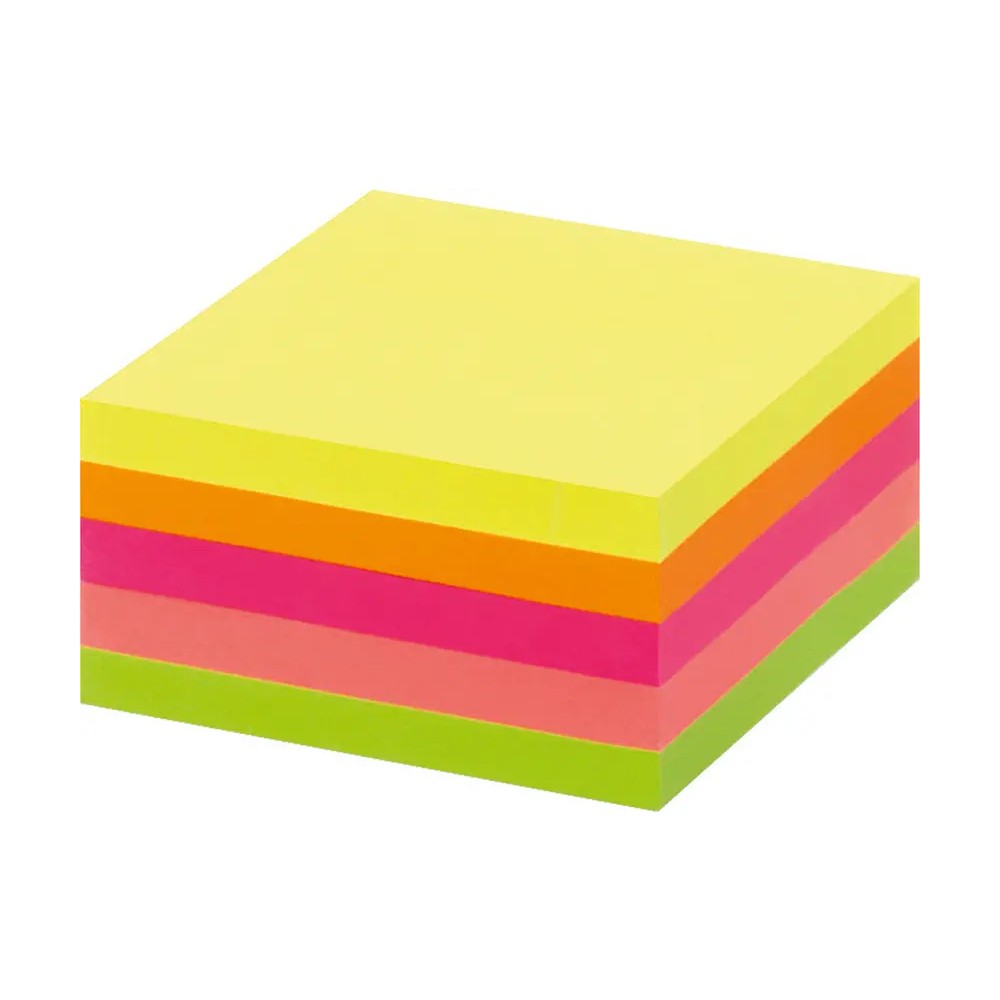 Notiskub Mini 50x50mm Neon
