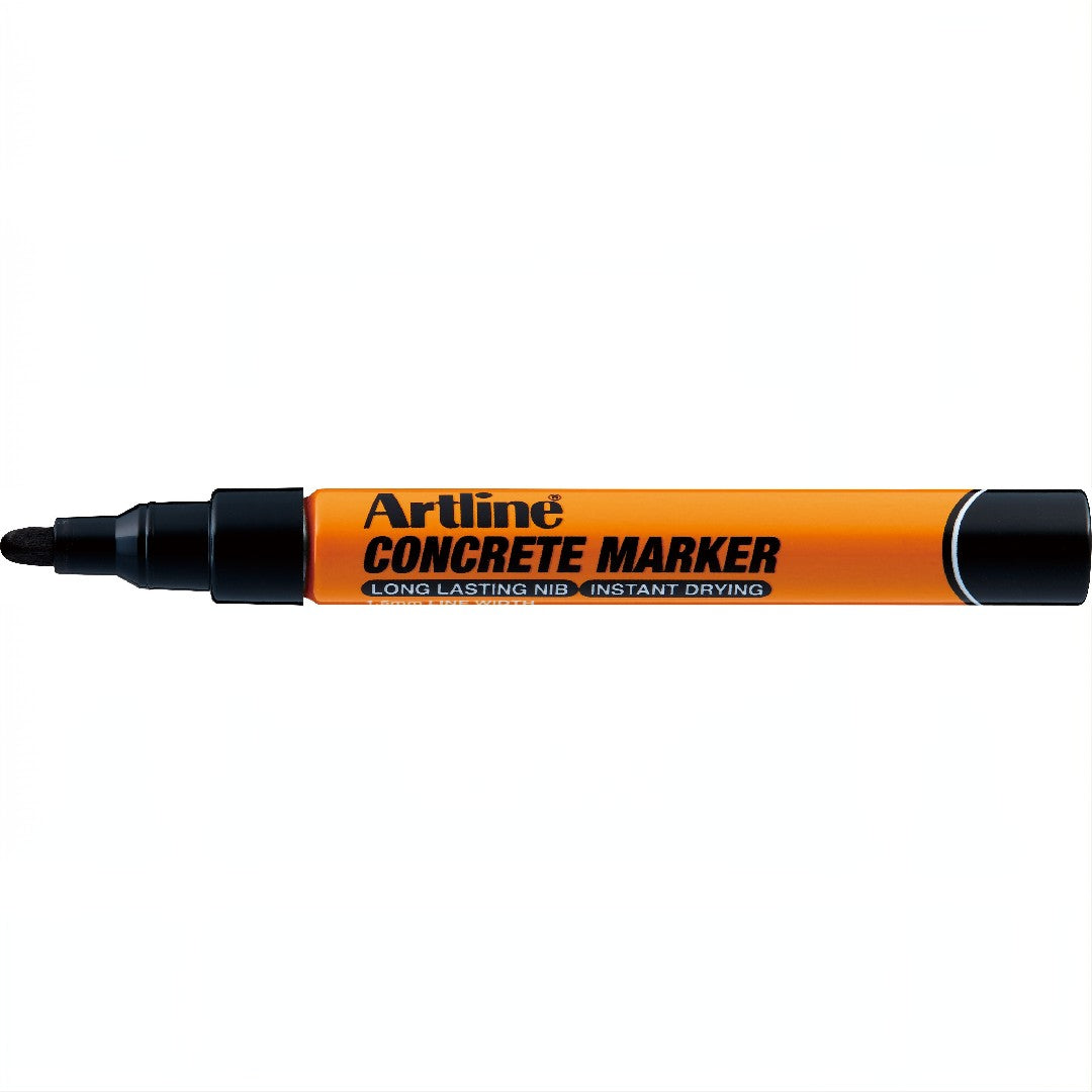 Artline Concrete Marker 1.5mm Svart 12/fp