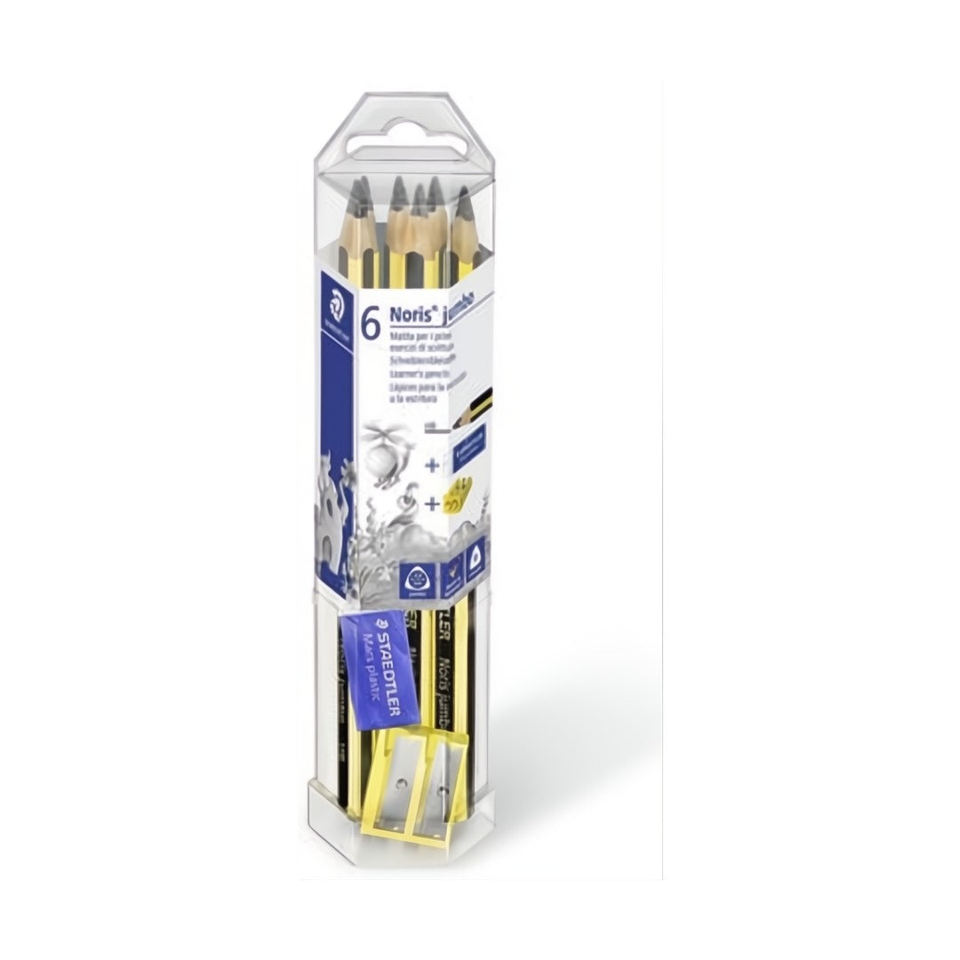 Staedtler Blyertspenna Noris Jumbo Set 6/fp