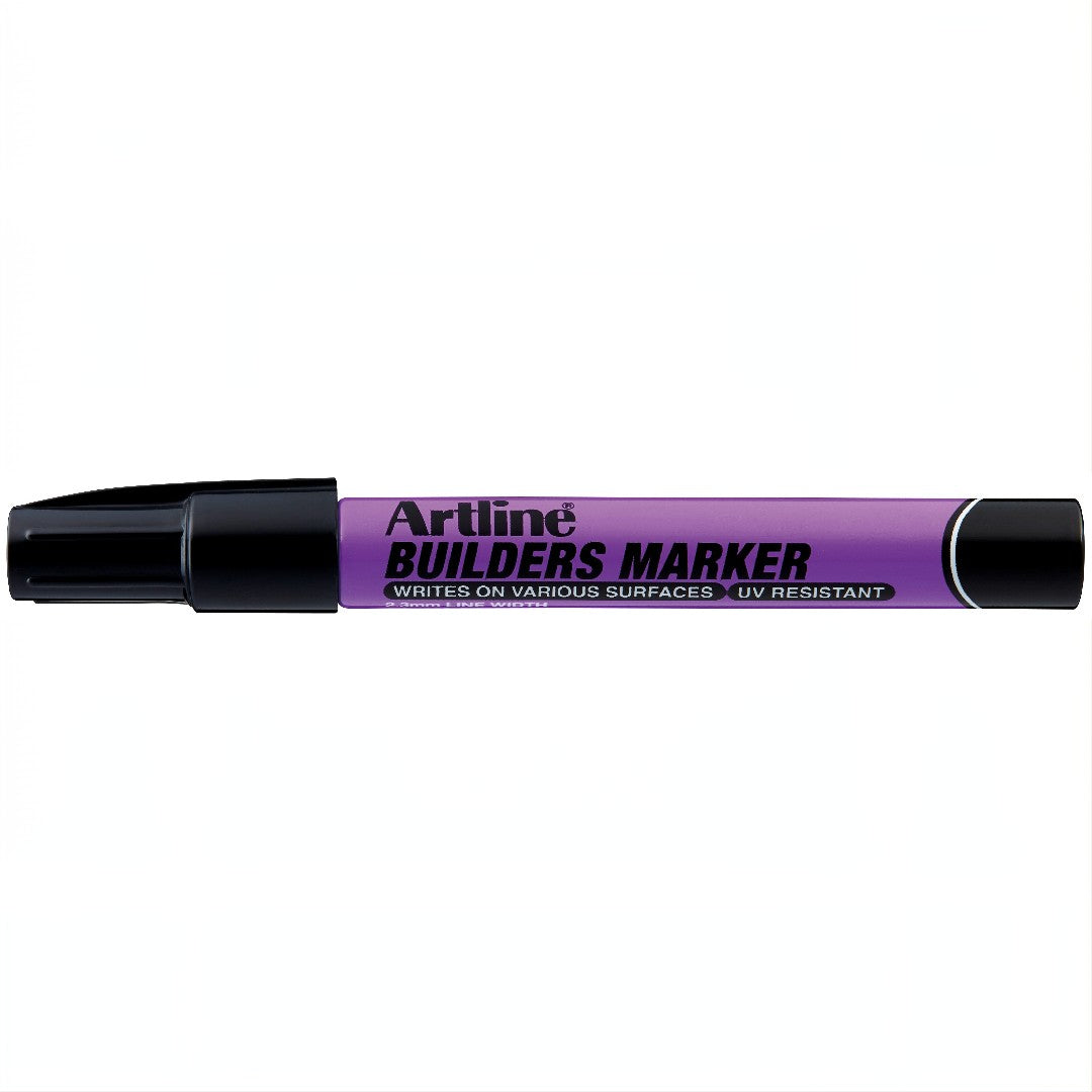 Artline Builders Marker Svart 12/fp