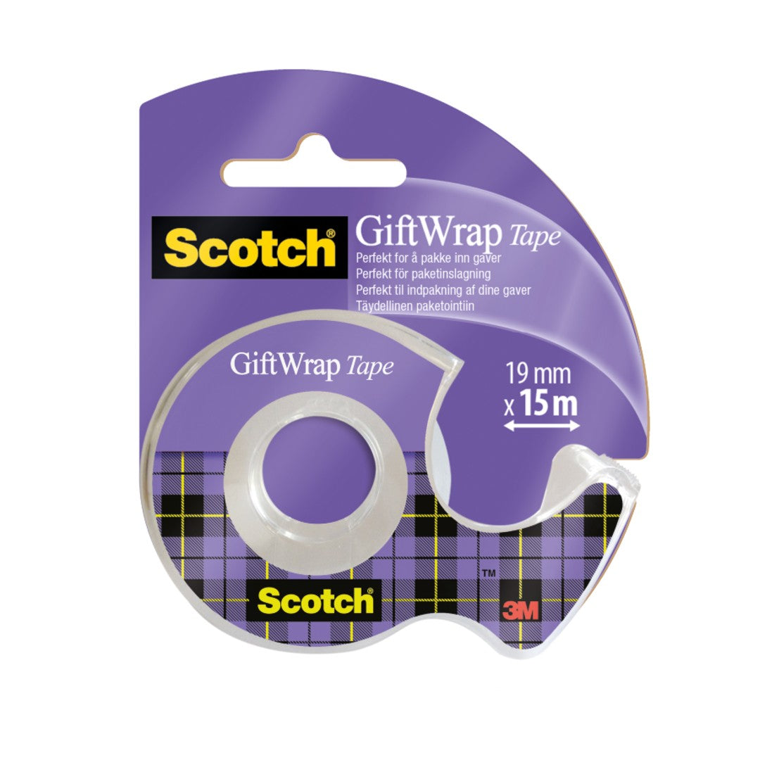 Scotch Tejp GiftWrap 19mm x 15m