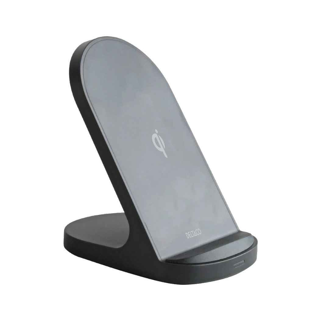 Deltaco Trådlös Laddare 15 W USB-C Qi