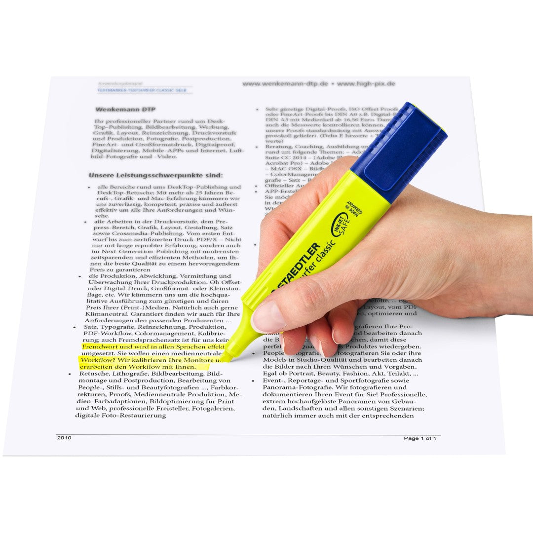 Staedtler Överstrykningspenna Textsurfer Classic Assorterade Display 200