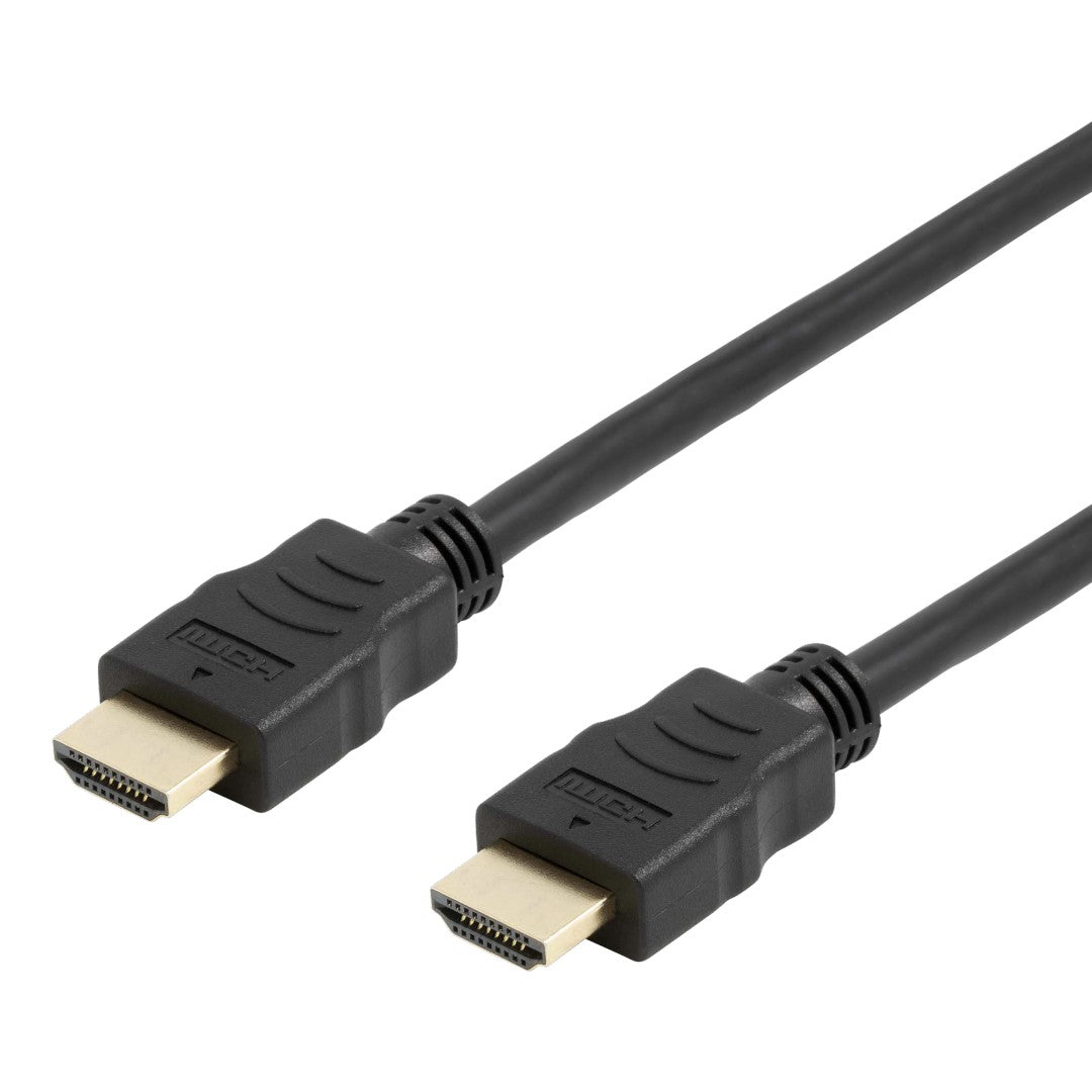 Deltaco HDMI-kabel 4K UHD 5m Svart