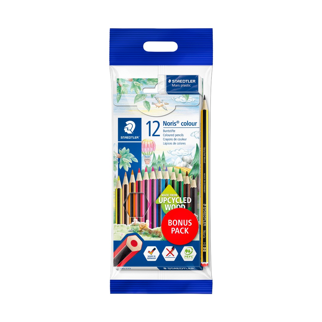 Staedtler Färgblyertspenna Noris Bonuspack 14/fp