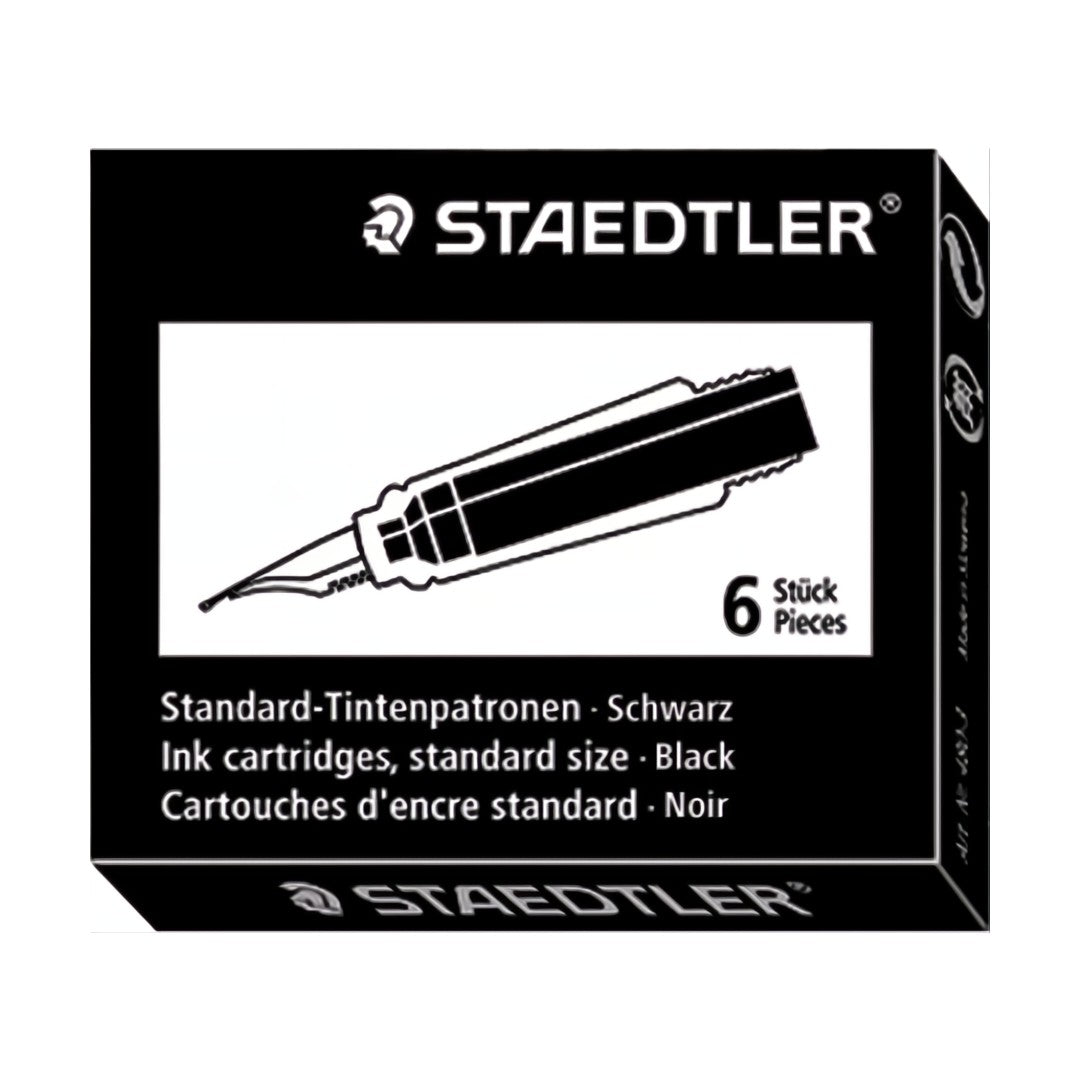 Staedtler Refill Svart 6/fp