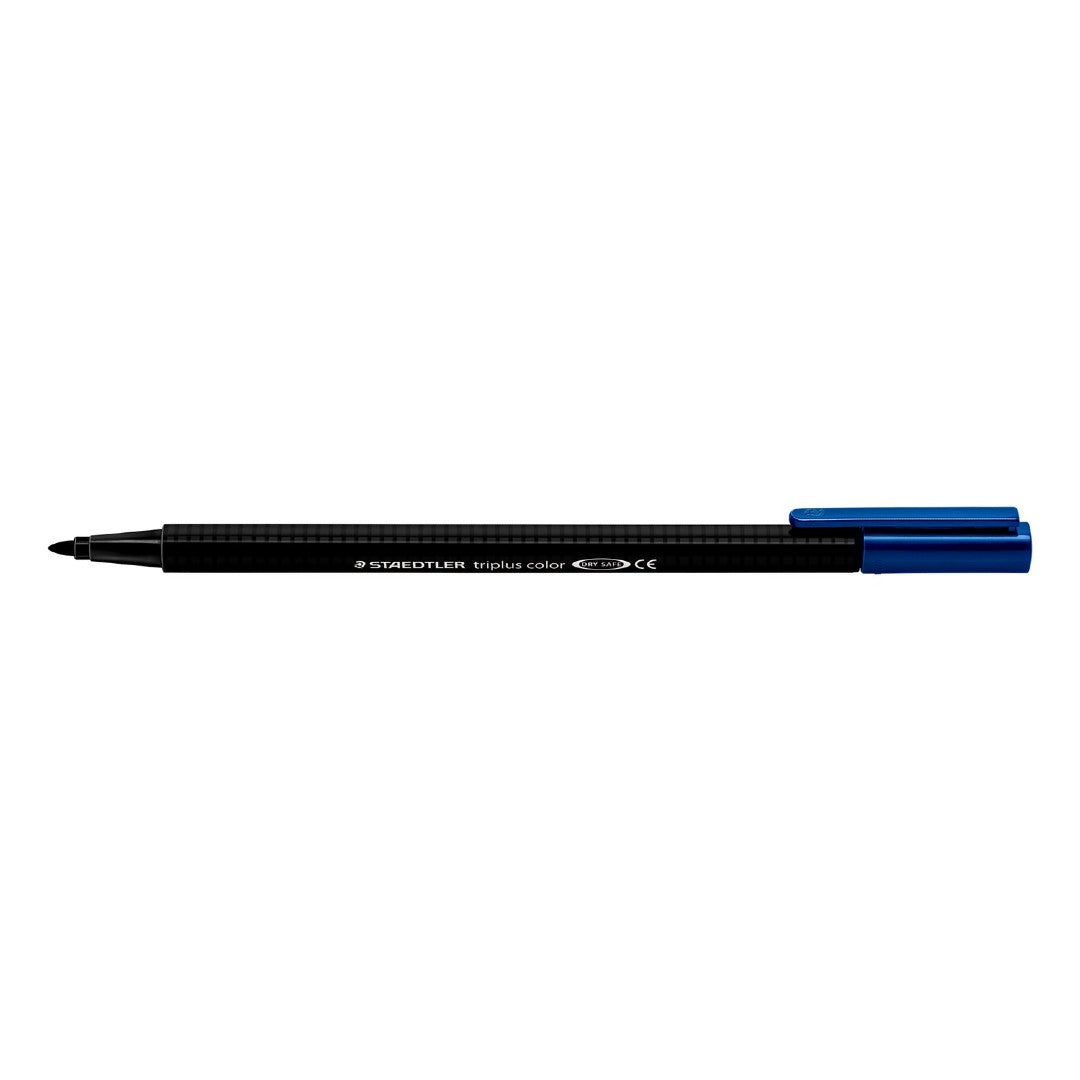 Staedtler Fiberspetspenna Triplus Color 1.0mm Svart 10/fp