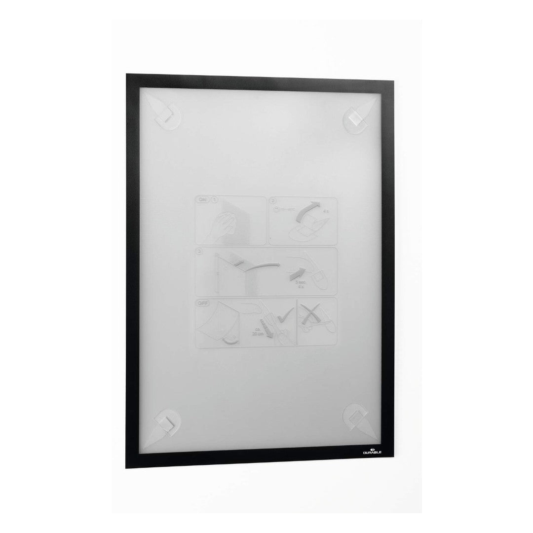 Durable Magnetram Duraframe Tapet A3 svart