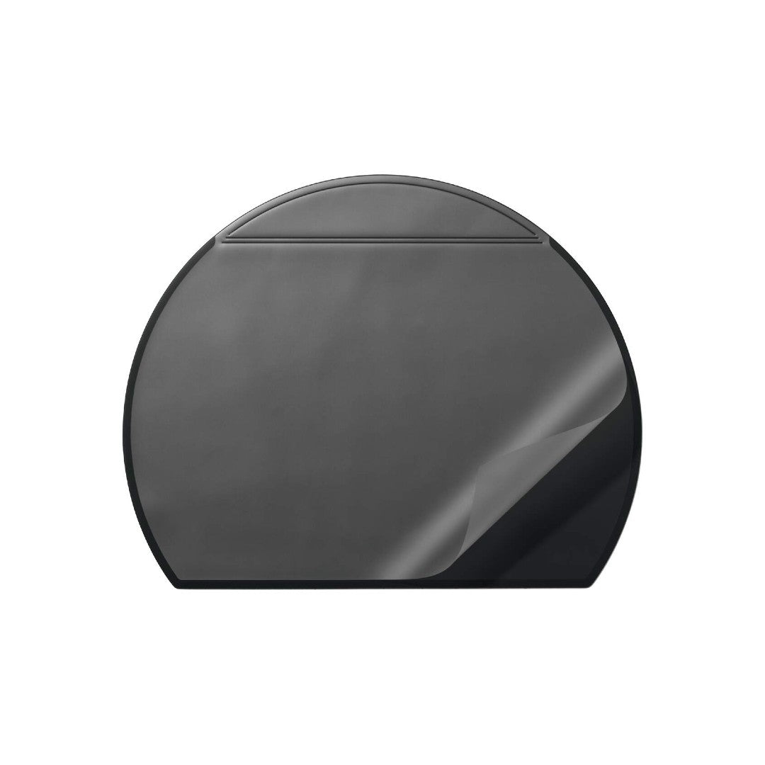 Durable Skrivunderlägg Oval Plus Svart 65x52cm
