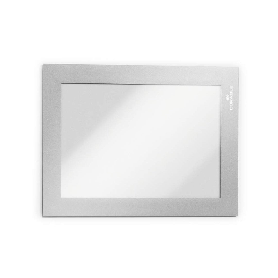 Durable Självhäftande magnetram Duraframe A6 silver 2/fp