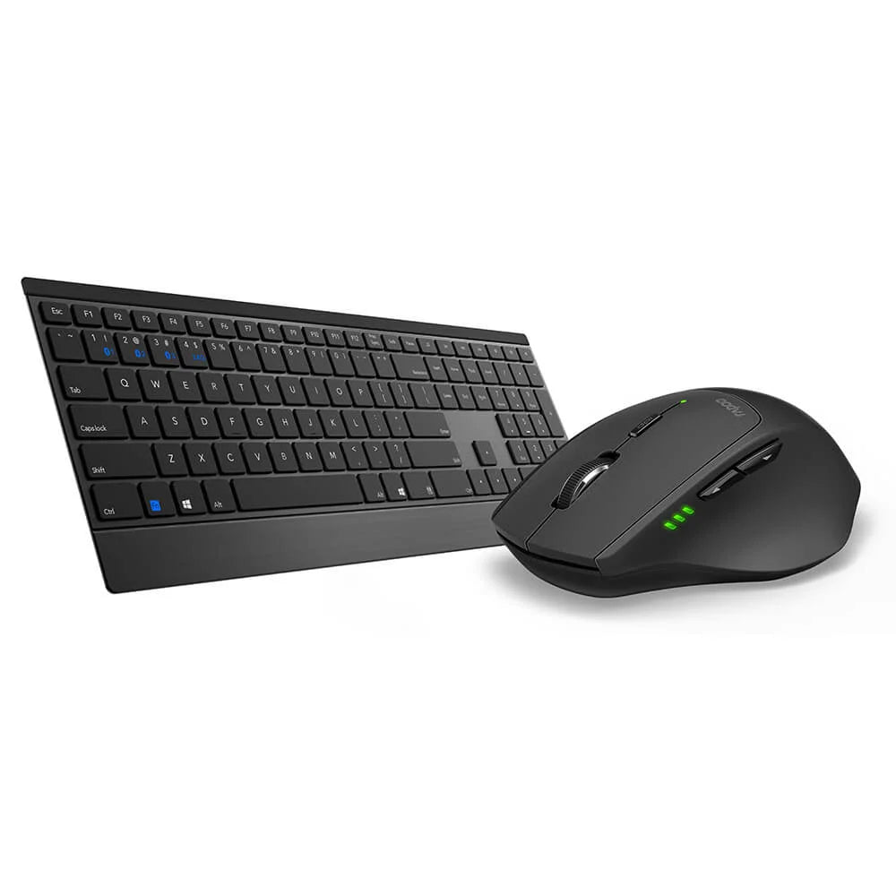 Rapoo Tangentbord och Mus 9500M Trådlös