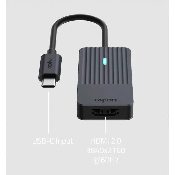 Rapoo Adapter USB-C till HDMI