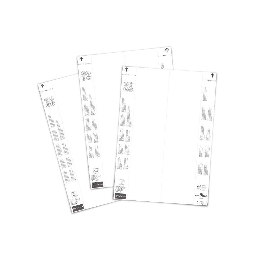 Durable Instick Logistikfickor 297x74 240/fp