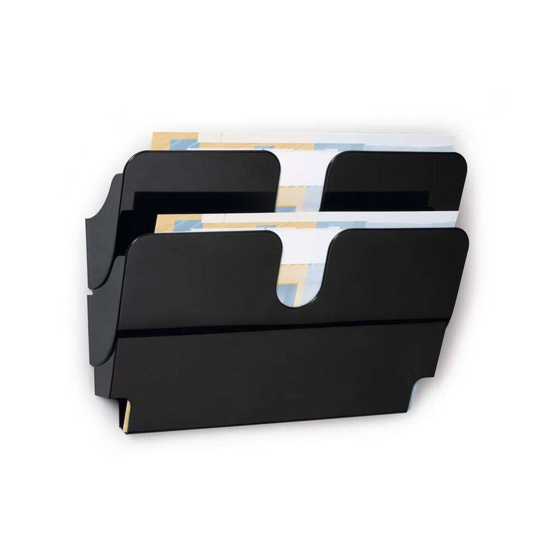Durable Blankettfack FlexiPlus Svart, A4L, 2 fack