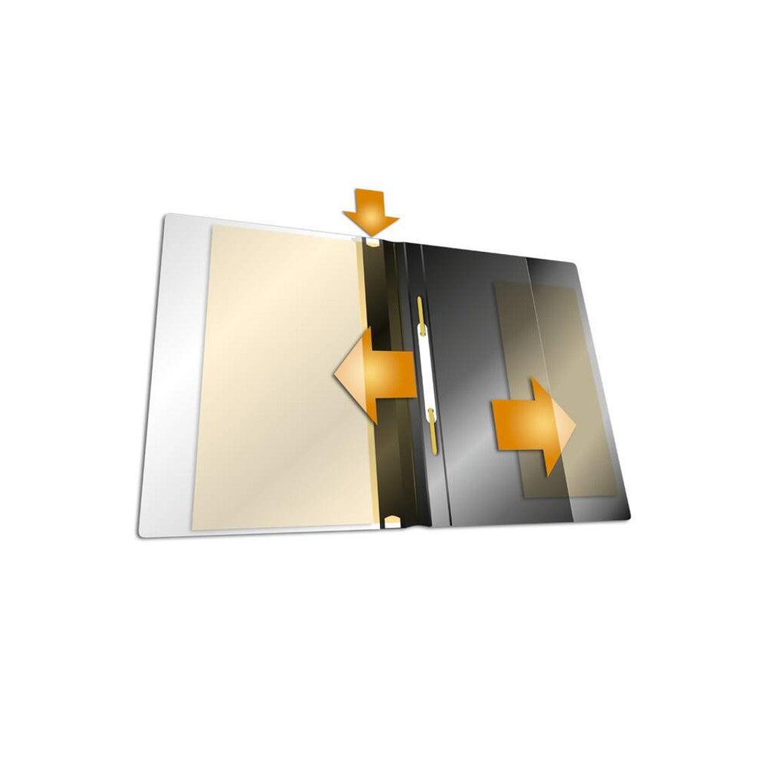 Durable Offertmapp Duraplus A4 Svart, ficka, 25st