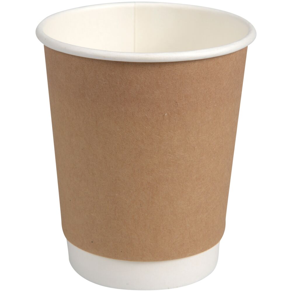 Abena Pappersbägare Double Wall 24cl Brun 25/fp
