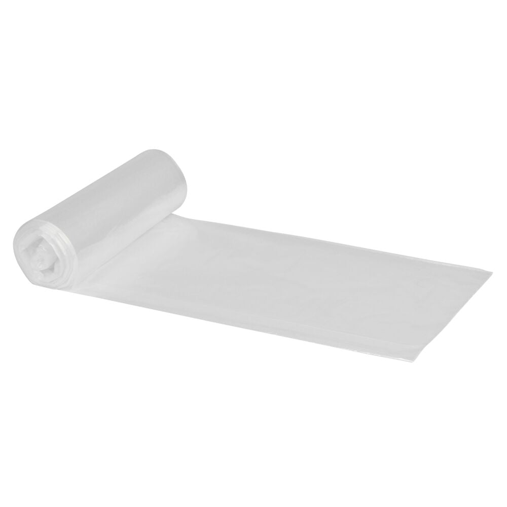 Abena Papperskorgspåse LDPE Transparent 50L 17my 40/rl