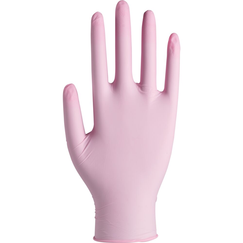 Abena Nitrilhandske Puderfri Rosa M 100/fp