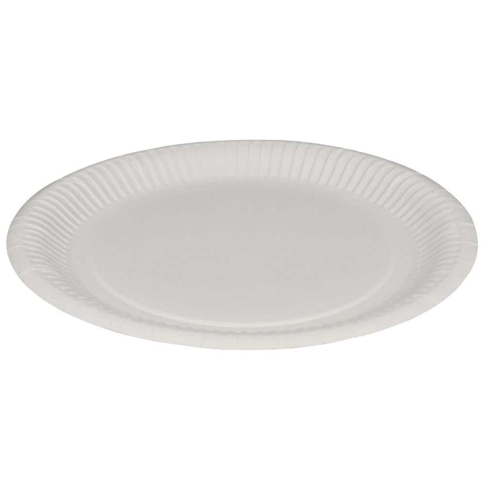 Abena Papptallrik Ekonomi 23cm Vit 100/fp