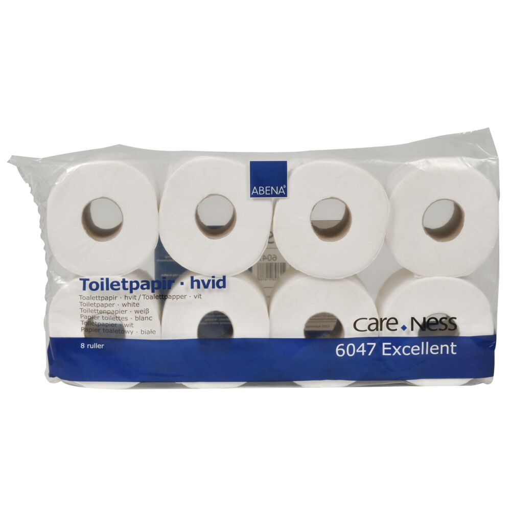 Abena Toalettpapper Excellent 3-Lags Vit 72/fp