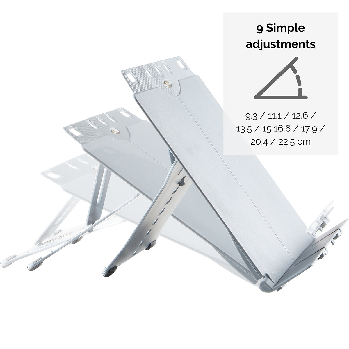 Fellowes Dokumenthållare Booklift Silver