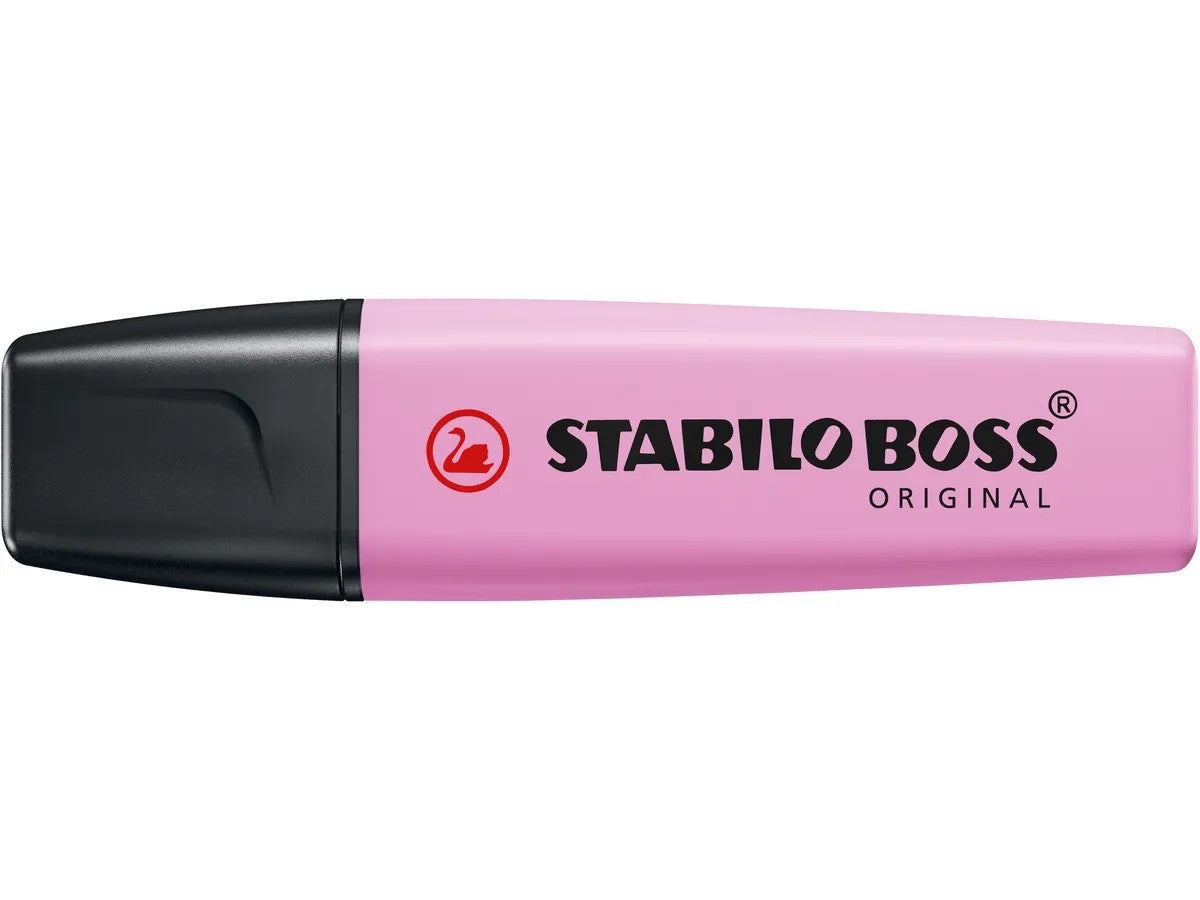 Stabilo Överstrykningspenna Original Rosa, 10/fp