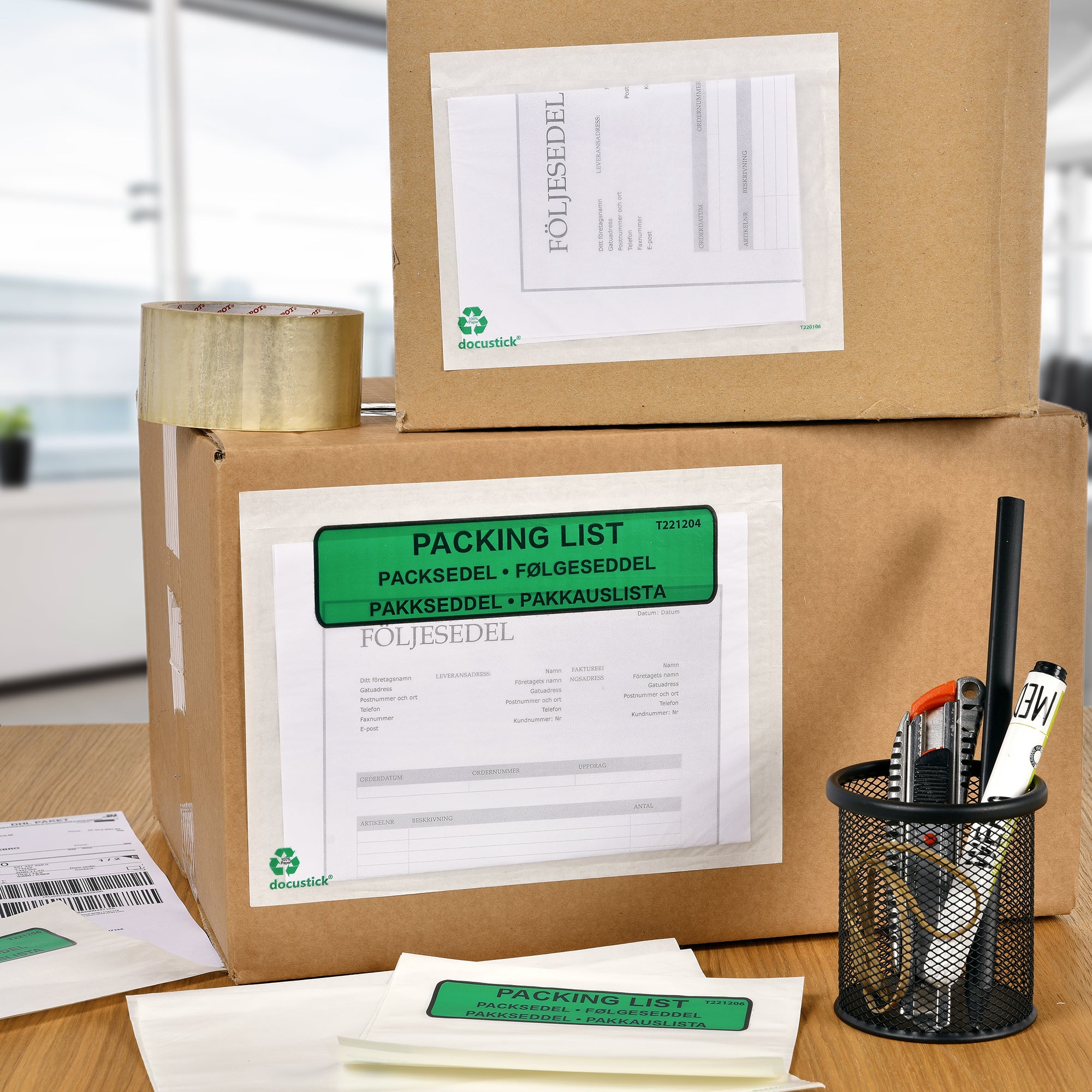 Docustick Green Dokumentficka C5 Papper 1000/fp