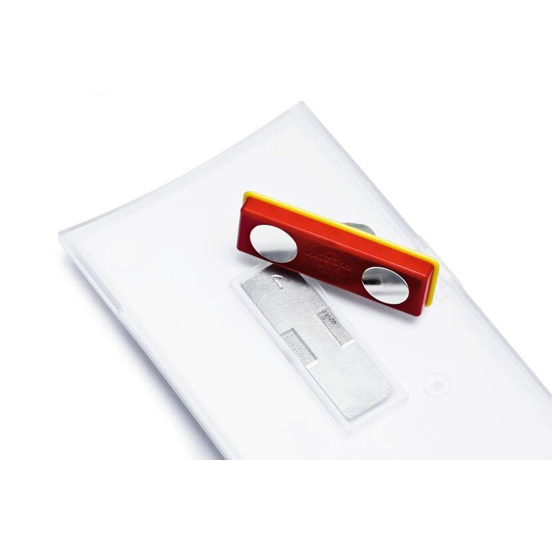 Durable Namnskylt Clic Fold med magnet 90x54 mm 10/fp