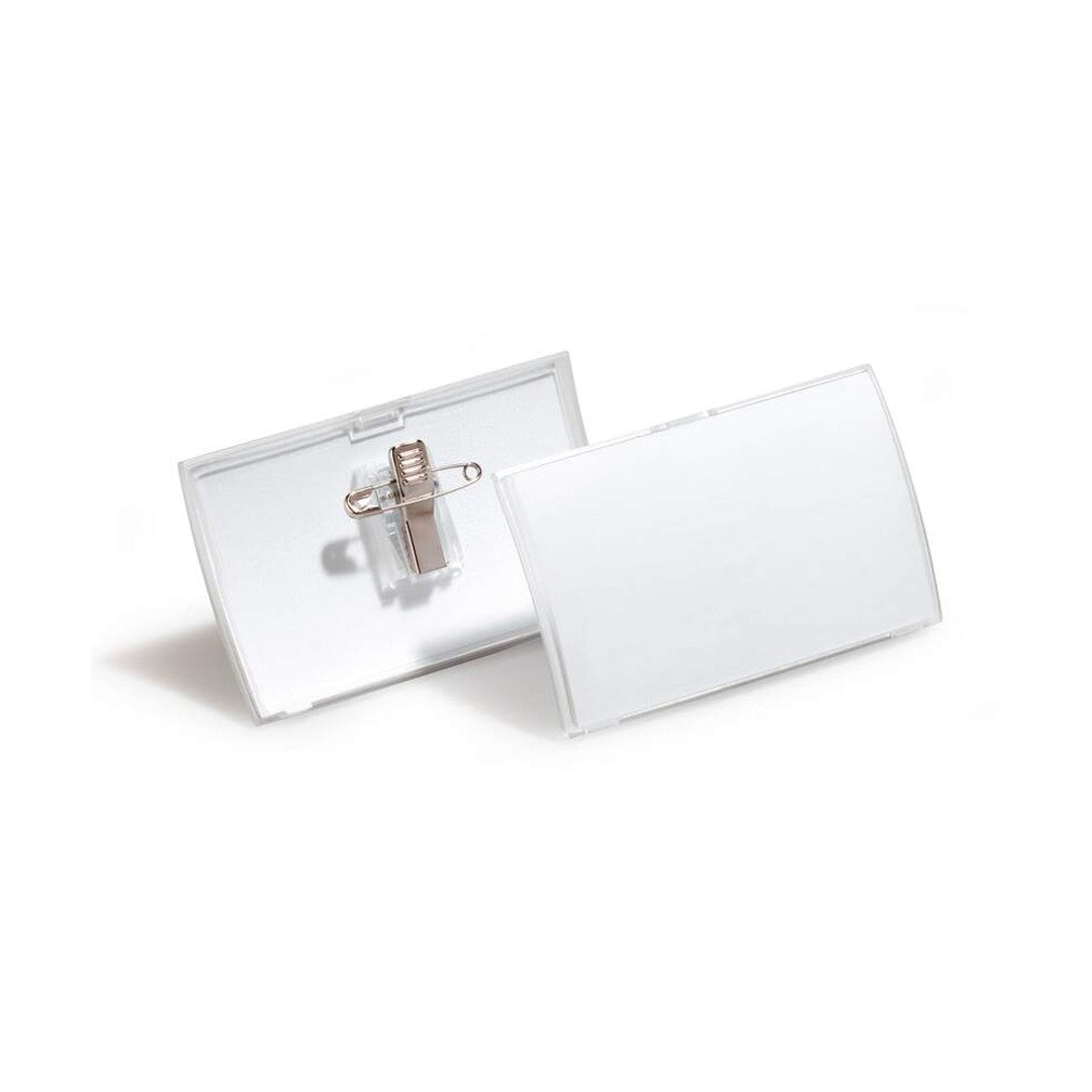 Durable Namnskylt Clic Fold 75x40 mm 25/fp