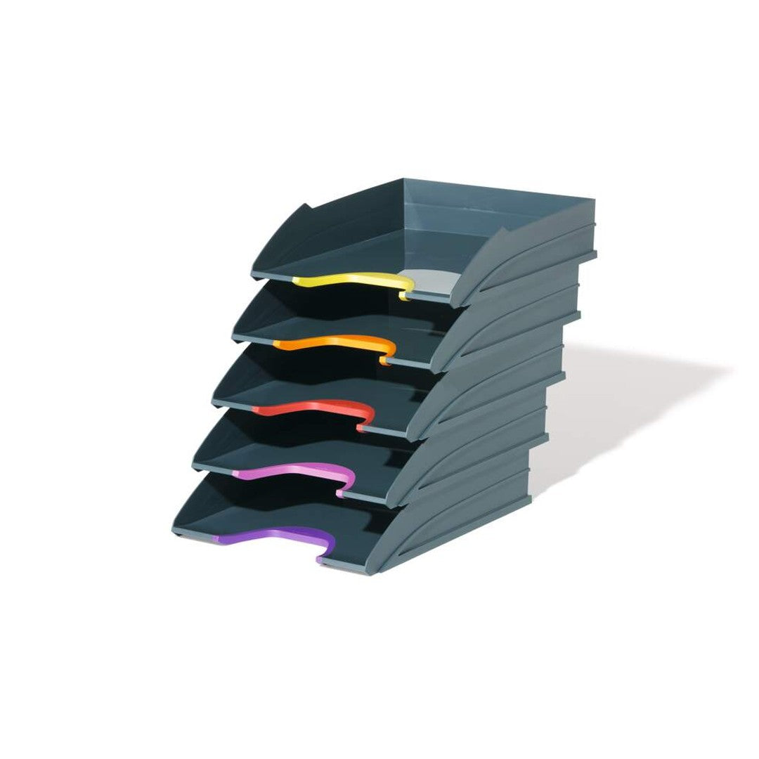 Durable Brevkorg Varicolor A4 grå 5/fp