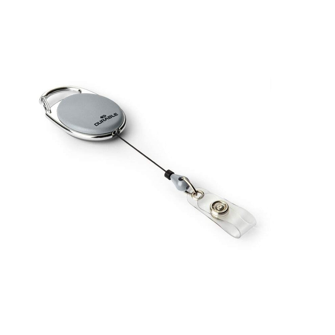 Durable Jojo Style med clip grå 10/fp