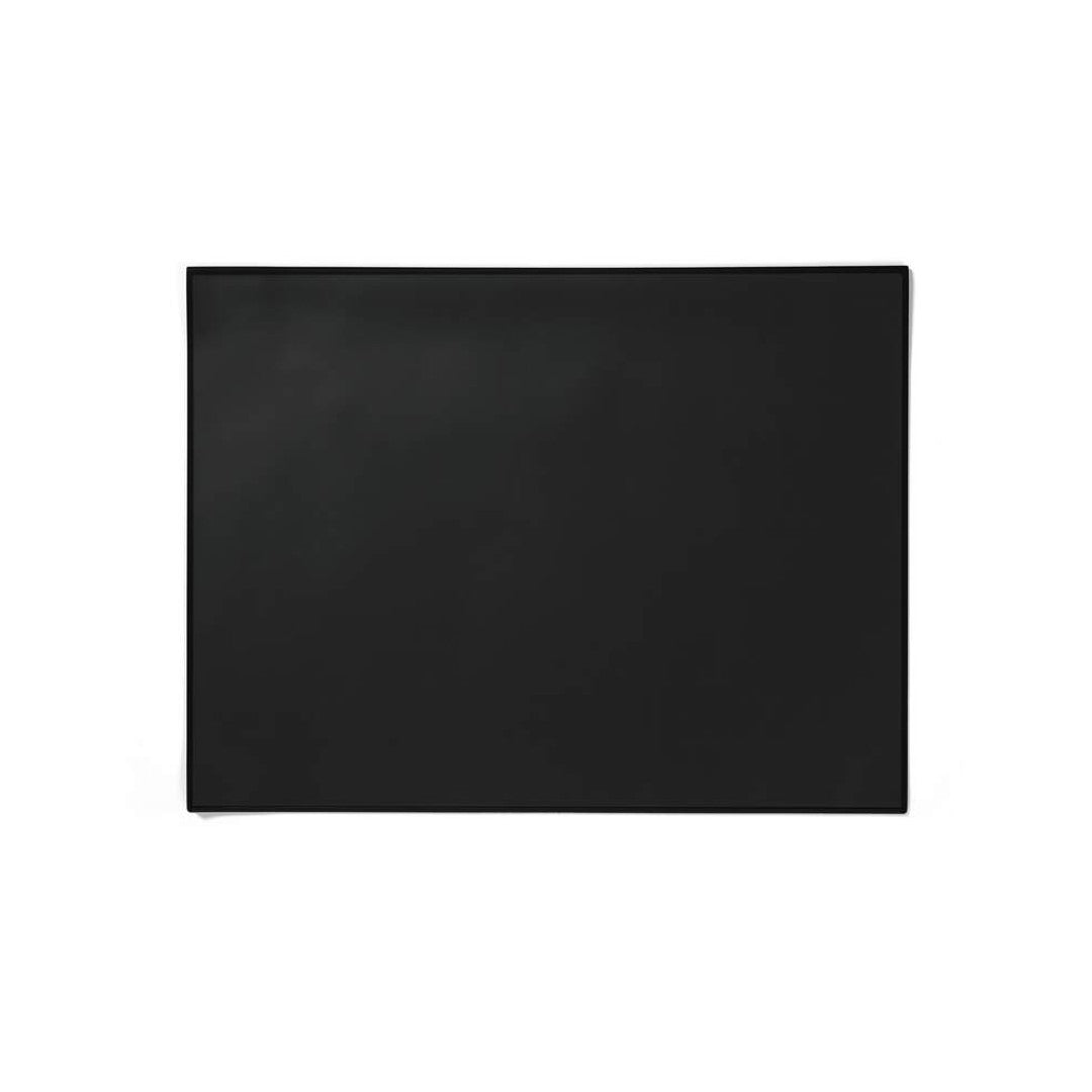 Durable Skrivunderlägg svart med kantskydd 65x50 cm