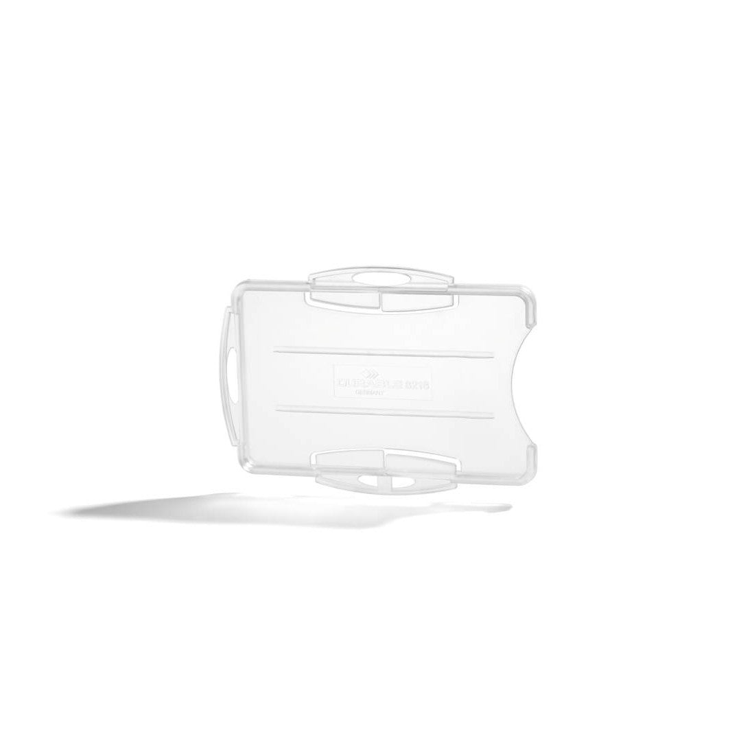 Durable Korthållare utan fäste öppen för 2 kort transparent 10/fp