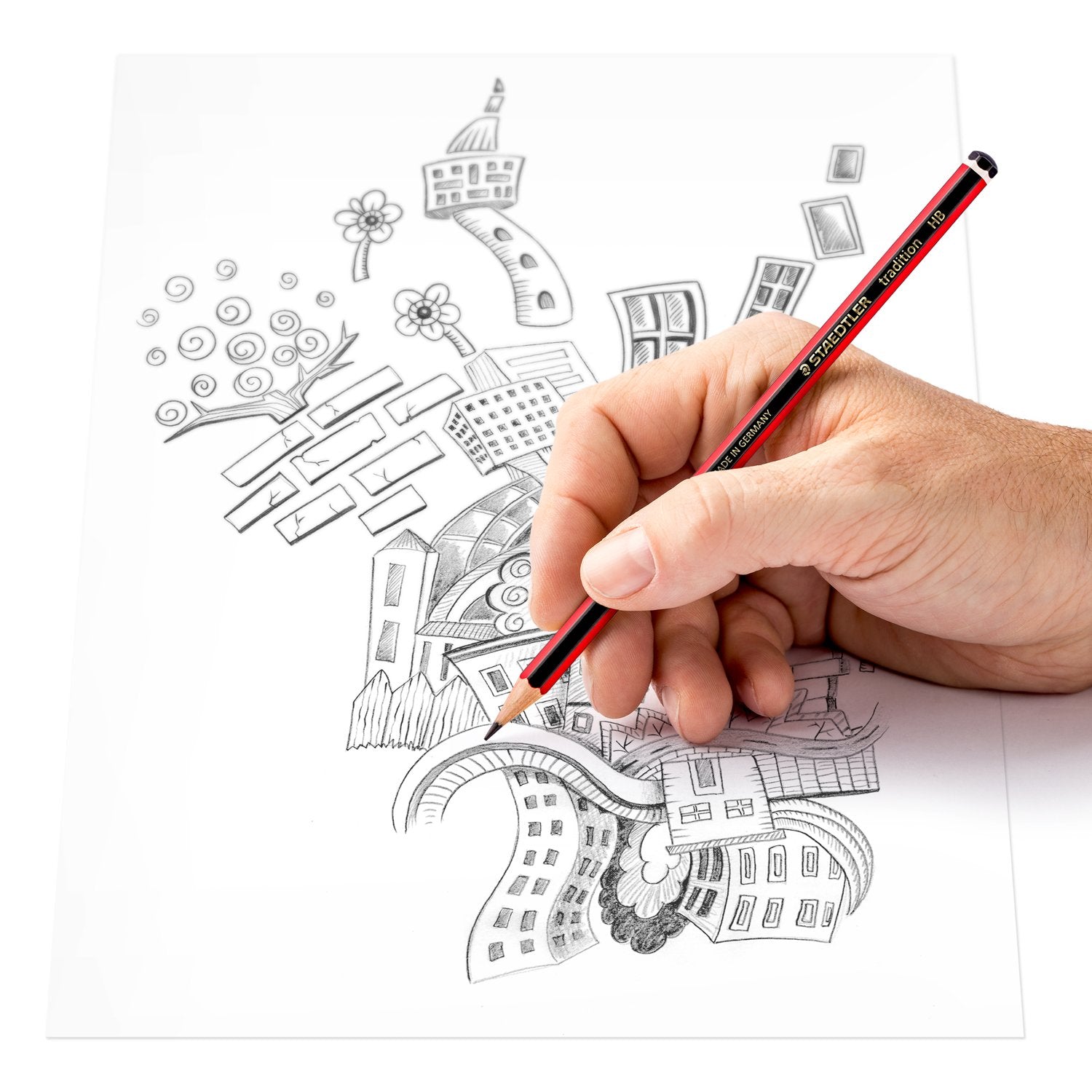 Staedtler Blyertspenna Tradition 2H 24/fp