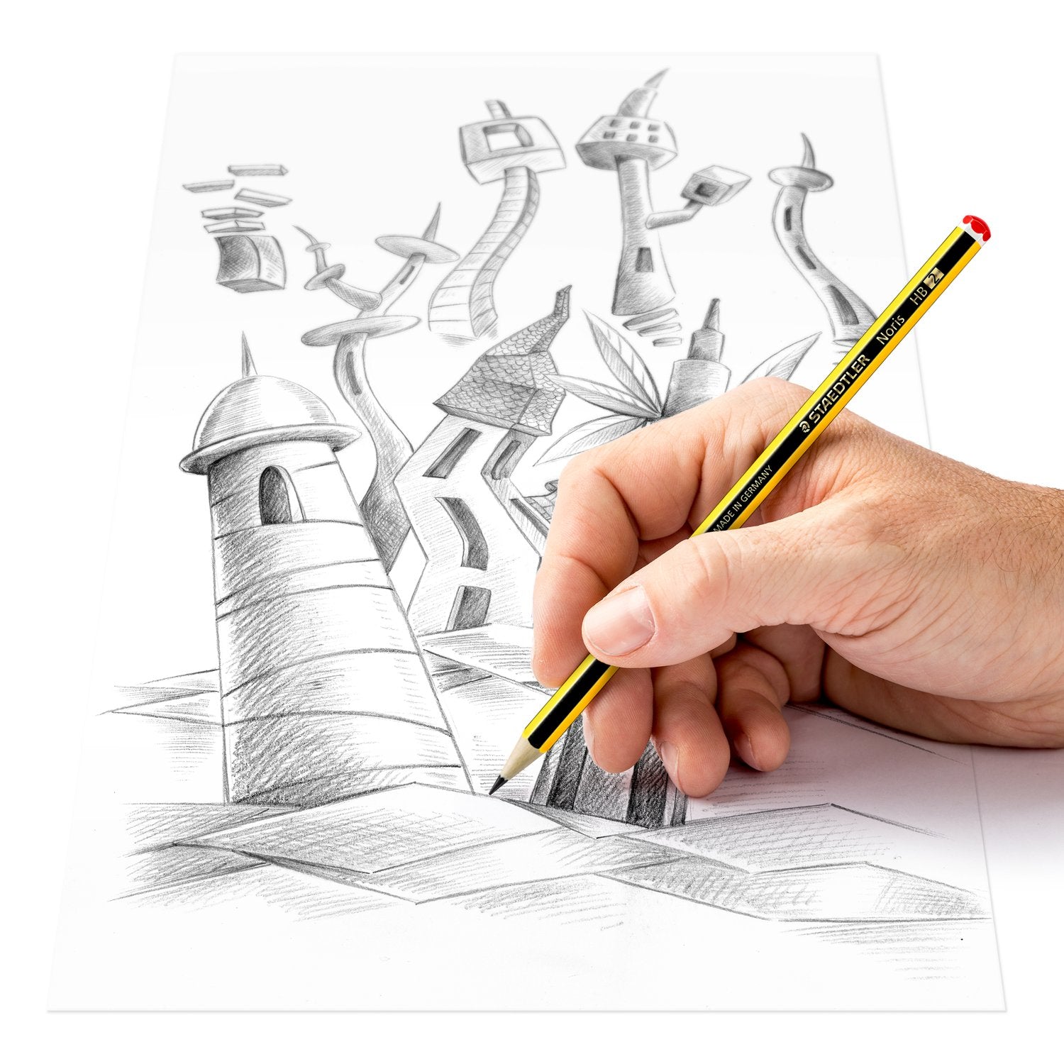 Staedtler Blyertspenna Noris 2B 24/fp